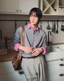 Hand Roll-up Round Cardigan
