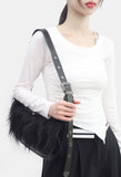 Kaon Fur Shoulder Bag