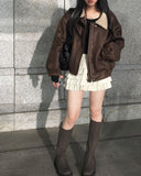 Zile Tiered Mini Skirt