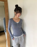 Ethan Stripe Warmer Long Sleeve T-Shirt