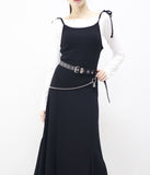 Rock Chic Eyelet Chain Belt