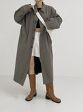 Oz Overfit Long Mac Coat