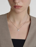 Essence Silver (W) Moissanite Eclat Necklace