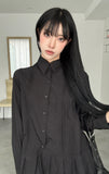 Pleat Flow Shirt