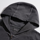 Pigment Base Hood Zip-Up