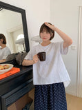 Cohan Pleats Crop Short Sleeve Tee