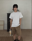 [Planning product]Sands Slit Layered Slit Short Sleeve T-shirt