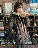 Tinta check over quilting jacket