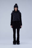 Hoodie shirring padding