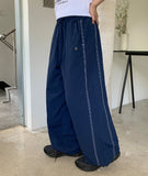 Ruimi Banding String Stitch Nylon Pants