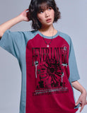 FEVER LOVER Raglan Short Sleeve T-shirt