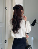 Pulves Pearl Ribbon Hairpin