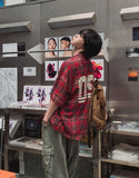 Ete 09 Vintage Pocket Check Short Sleeve Shirt