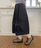 [unisex] Mindel Banding Bermuda Cargo Pants