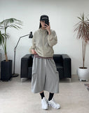 DF Pintuck Bermuda Pants