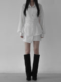 UND NYLON CARGO WRAP SKIRT
