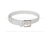 35mm Real Cowhide Eyelet Belt