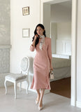 Linthia Slit Midi One Piece