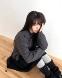 Obin Double Button Collar Knit Cardigan