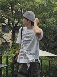 Coryl lettering printing short sleeve t-shirt