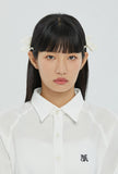 TWEED RIBBON HAIR PIN