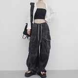 Bonhe See-Through Knit Hooded Zip-Up
