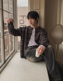Line Vintage Stripe Knit Cardigan