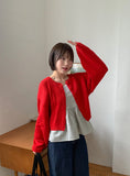 Rockella Summer Linen Round Cardigan
