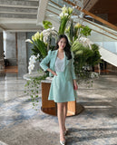 Mine Tweed Flared Skirt