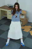 Forevernie CROP Ringer Tee