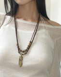 Kute Vintage Hippie Layered Necklace