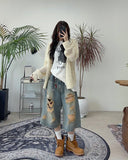 Nez Damage Bermuda Denim Pants