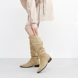 Beso suede long boots