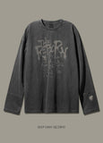 Text Pigment Long Sleeve T-shirt