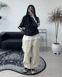 Slab Rivet Fatigue Cotton Pants