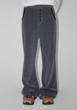 STRIPE VELOUR PANTS