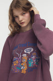 Delight Bear Raglan Pigment Sweatshirt