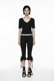 [ EEUN MADE ] Of Layered V Tee
