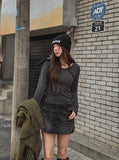 [U-BASIC] Winter Deep Brushed Round Long Sleeve