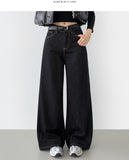 Back Pocket Point Maxi Wide Fit Raw Brushed Denim Pants