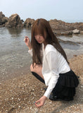 Loon Ribbon Sleeveless Cardigan Set