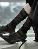 [ EEUN MADE ] Airy Mesh Knee Socks