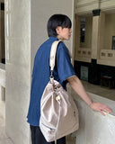 Rope denim short sleeve shirt