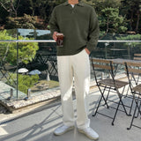 Hachi loose fit collar knit