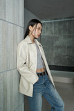 Classic Pocket Leather Jacket