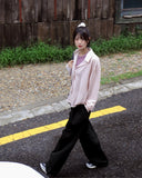 Loit Stripe Loose Fit Long Sleeve Shirt