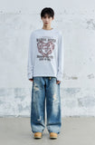 DOODLE HEART LONG SLEEVE