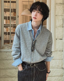 Ribery knit cardigan