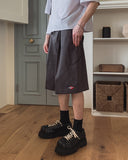 Verse Pintuck Bermuda Patch Work Pants