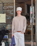 Normal Cotton Plain Long Sleeve T-shirt